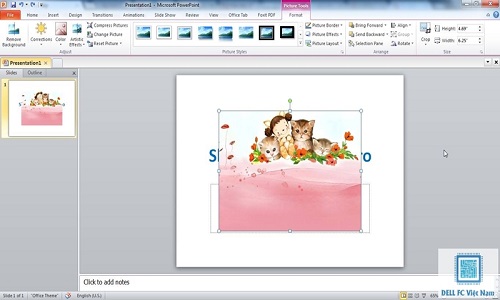 Hướng dẫn cách chèn chữ vào ảnh trong Photoshop, Word đơn giản nhất 45 cach chen chu vao anh dellfcvietnam