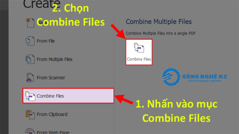 cach ghep file pdf bang foxit reader congngheaz 2