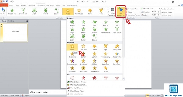 Hướng dẫn cách tạo hiệu ứng trong Powerpoint đơn giản nhất 6 cách tạo hiệu ứng trong powerpoint