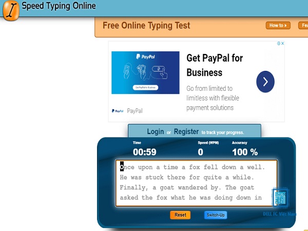 Top 10 trang Web kiểm tra tốc độ đánh máy tiếng Việt Online tốt nhất 9 kiem tra toc do danh may dellfcvietnam 9