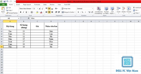 Cách lấy dữ liệu từ Sheet này sang Sheet khác trong Excel 2 lay du lieu tu sheet nay sang sheet khac trong excel dellfcvietnam 2