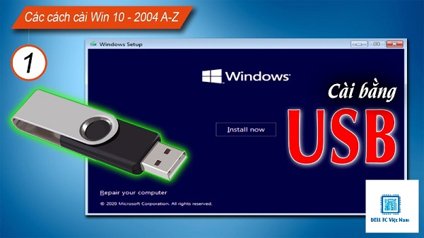 Hướng dẫn chi tiết cách cài Win 10 đơn giản từ A - Z 2 cach cai win 10 dellfcvietnam 3