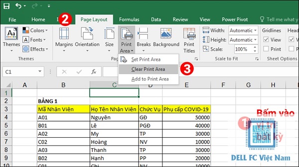 Hướng dẫn cách in Excel trên 1 trang giấy A4 đơn giản 5 cách in file excel