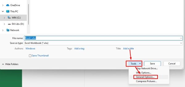 3+ Cách Đặt Mật Khẩu Cho File Excel Siêu Đơn Giản 2025 3 cach khoa file excel khong cho chinh sua congngheaz 1