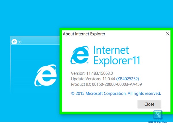 cai dat internet explorer cho win 10 dellfcvietnam 3