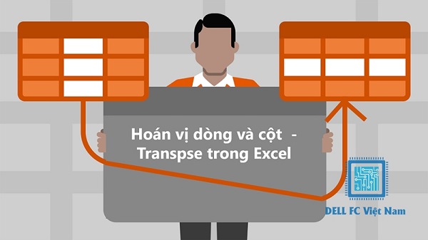3 Cách Chuyển Hàng Thành Cột Trong Excel Cực Kỳ Đơn Giản 2 chuyển hàng thành cột trong excel