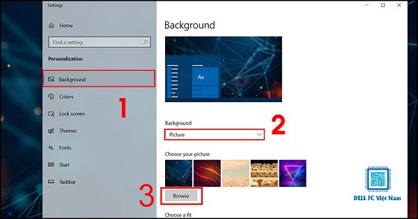 Hướng dẫn thay đổi hình nền đẹp cho máy tính  Downloadvn
