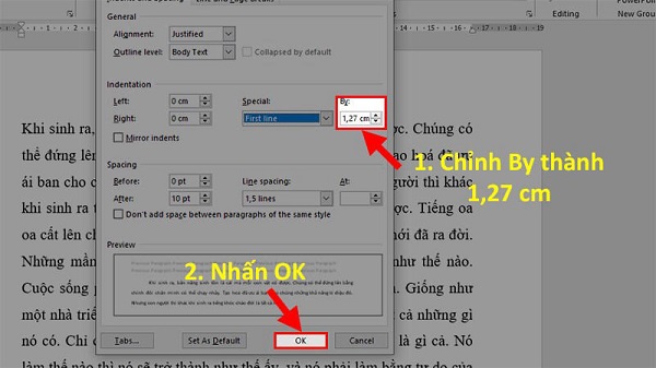3 Cách Thụt Đầu Dòng Trong Word Đơn Giản Nhất 2024 5 thut dau dong trong word dellfcvietnam 8