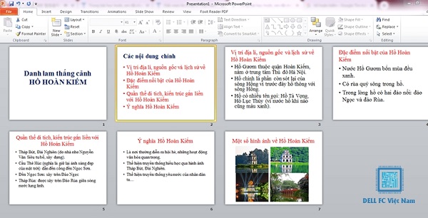 Hướng dẫn cách trình chiếu Powerpoint trên máy tính đơn giản 2 trinh chieu powerpoint dellfcvietnam 2