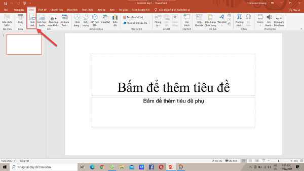 Hướng dẫn cách chèn ảnh vào Powerpoint 2010, 2013, 2016, 2019 1 cách chèn ảnh vào powerpoint