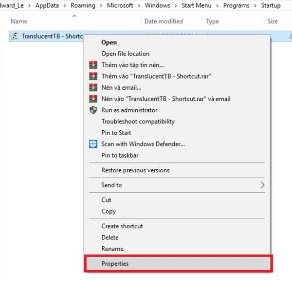Hướng dẫn cách làm trong suốt thanh taskbar Win 10 đơn giản 9 lam trong suot thanh taskbar win 10 dellfcvietnam 12