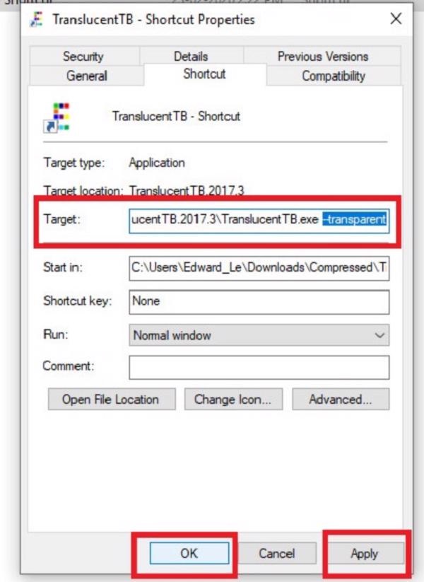 Hướng dẫn cách làm trong suốt thanh taskbar Win 10 đơn giản 10 lam trong suot thanh taskbar win 10 dellfcvietnam 15