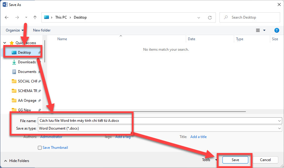 Cách Lưu File Word Mọi Phiên Bản: Hướng Dẫn Chi Tiết A-Z (2024) 3 cach luu file word tren may tinh congngheaz 1