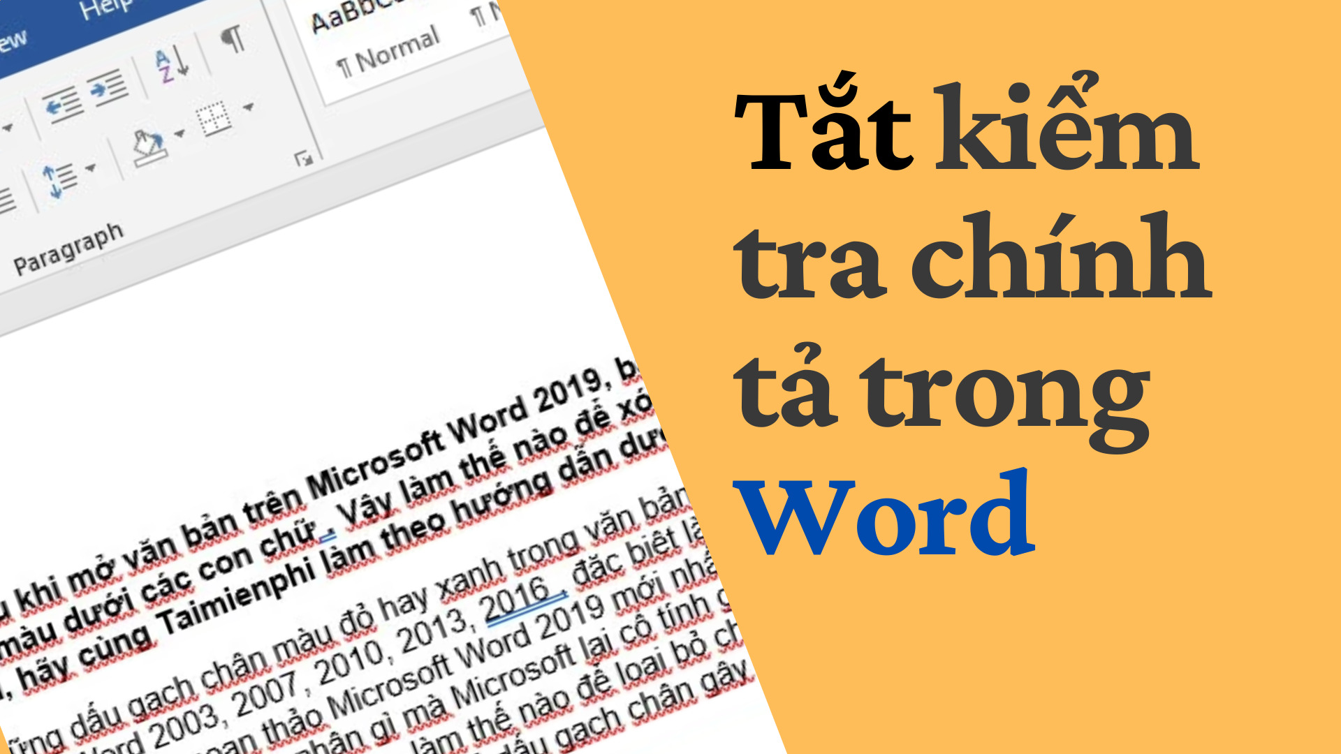 3 Cách Bỏ Gạch Đỏ Trong Word Nhanh Chóng & Đơn Giản 6 Tat kiem tra chinh ta trong Word