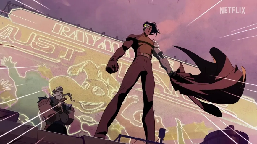 ‘Captain Laserhawk: A Blood Dragon Remix’ của Netflix - Một tình thư anime gửi đến thập kỷ 90 14 captain laserhawk a blood dragon remix cua