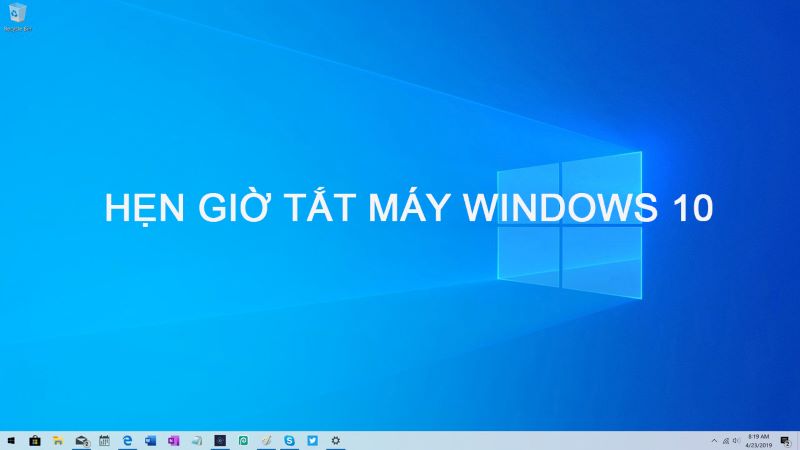 Hướng dẫn cách hẹn giờ tắt máy Win 10 đơn giản nhất 23 hen gio tat may win 10 congngheaz