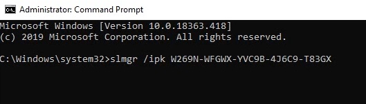 huong dan nhap key win 11 pro bang cmd congngheaz