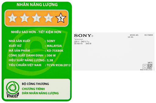 Công suất Tivi 75 inch: Từ 145W - 430W tùy dòng sản phẩm 2 cong suat tivi 75 inch congngheaz 1