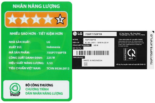 Công suất Tivi 75 inch: Từ 145W - 430W tùy dòng sản phẩm 1 cong suat tivi 75 inch congngheaz