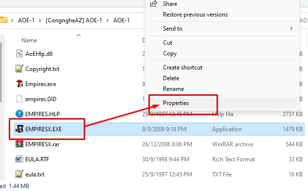 cach fix loi could not initialize graphics system age of empires 1 congngheaz
