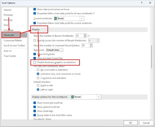 Excel Bị Chậm? 10+ Cách Khắc Phục Cực Nhanh Cho Dân Văn Phòng 3 cach khac phuc excel bi cham congngheaz