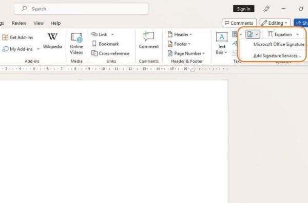 3 Cách chèn chữ ký vào Word đơn giản nhất 2025 3 cach chen chu ky vao word congngheaz 3