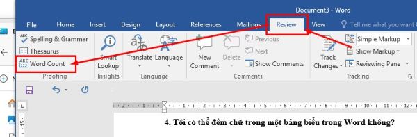 Đếm Chữ Trong Word: 3 Cách Đơn Giản Ai Cũng Làm Được 3 cach dem chu trong word congngheaz 3