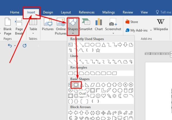 cach khoanh tron trong word congngheaz 1
