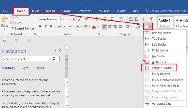 5+ Cách Tạo Khung Trong Word Cực Đẹp & Chuyên Nghiệp 1 cach tao khung trong word congngheaz 1