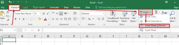 cach them cot trong excel congngheaz 1
