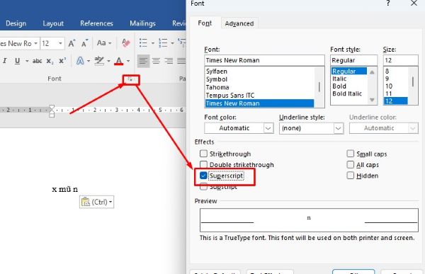 7+ Cách Viết Mũ Trong Word Cực Đơn Giản Cho Người Mới 3 cach viet mu trong word congngheaz 2