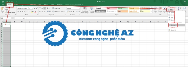 cach danh so thu tu trong excel nhanh congngheaz 1