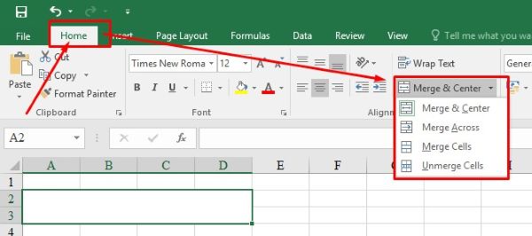 3+ Cách Gộp Ô trong Excel Siêu Đơn Giản Cho Người Mới 2025 1 cach gop o trong excel congngheaz 1