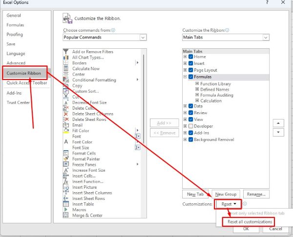 5 Cách Hiện Thanh Công Cụ Trong Excel Nhanh Chóng, Đơn Giản 2025 5 cach hien thanh cong cu trong excel congngheaz 4