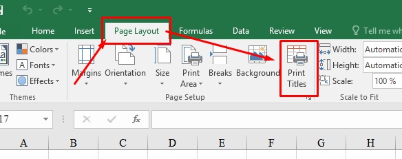 3 Cách Lặp Lại Tiêu Đề Trong Excel Khi In Đơn Giản Nhất 2 cach lap lai tieu de trong excel congngheaz 1