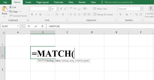 ham match trong excel congngheaz 1