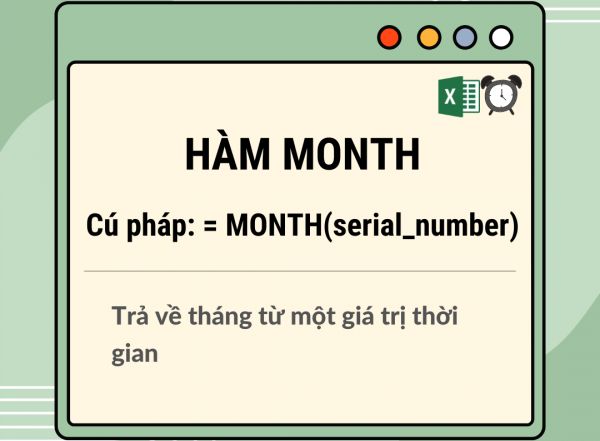 ham month trong excel congngheaz 1