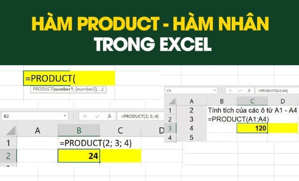ham product trong excel ham nhan trong excel congngheaz