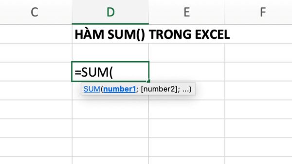 Hàm SUM trong Excel là gì? Cú pháp, cách sử dụng & ví dụ chi tiết 2 ham sum trong excel congngheaz 1 1