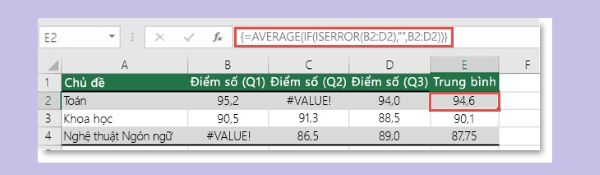 7+ Cách Sửa Lỗi Value Trong Excel Đơn Giản Nhất 2025 1 loi value trong excel congngheaz 1