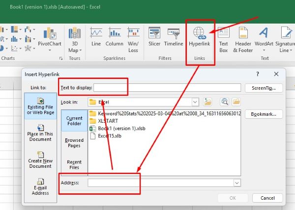 3+ Cách Chèn Video vào Excel Đơn Giản Nhất 2025 2 cach chen video vao excel bang hyperlink congngheaz