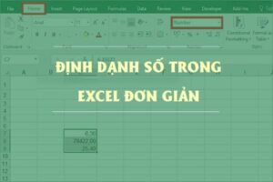 cach dinh dang so trong excel congngheaz