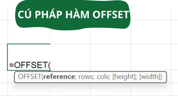 cu phap cua ham offset trong excel congngheaz