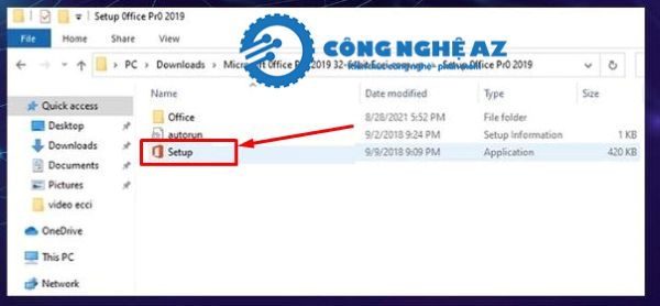 Hướng dẫn cách cài Office 2019 trên Win 11 chi tiết nhất 2025 7 huong dan cach cai office 2019 tren win 11 congngheaz 3
