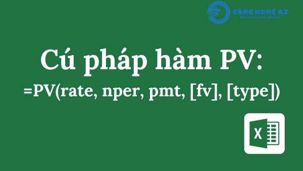cu phap ham pv trong excel congngheaz