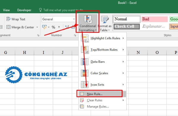 cach su dung ham isblank trong excel congngheaz