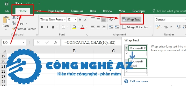 Hàm CONCAT trong Excel là gì? Cách dùng hàm CONCAT trong Excel 2025 4 loi thuong gap khi su dung ham concat trong excel congngheaz 1