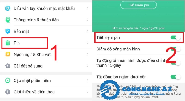 Cách cài đặt nhấn 2 lần mở màn hình SamSung chi tiết, đơn giản 2025 5 cach cai dat nhan 2 lan mo man hinh samsung congngheaz 5