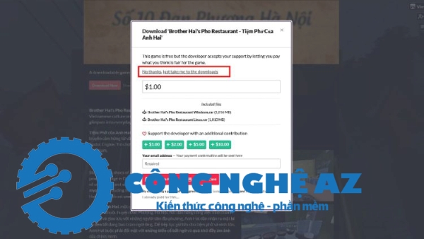 Cách tải game Phở Anh Hai trên điện thoại Android, IOS miễn phí 2025 9 cach tai game tiem pho anh hai tren dien thoai android congngheaz 2