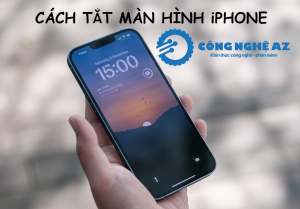 cach tat man hinh iphone khong can nut nguon congngheaz